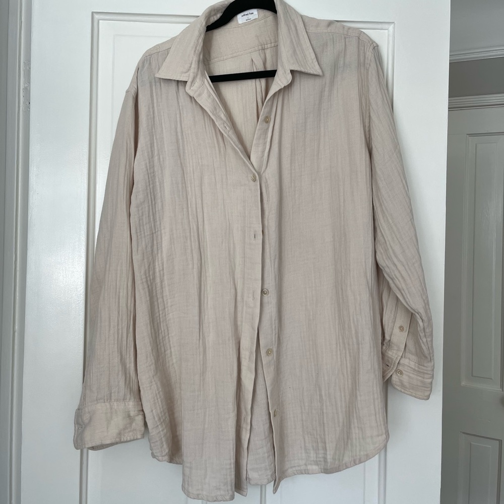 Aritzia Wilfred Free Sail Shirt
